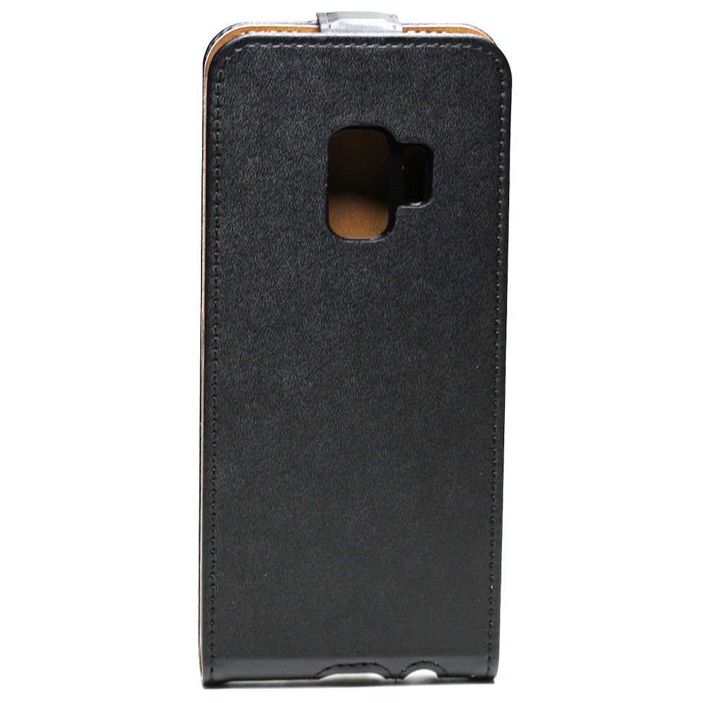 Kunstleder Flipcase Tasche  Samsung Galaxy S9 G960F schwarz