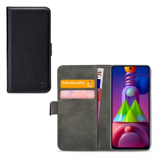 Mobilize Classic Gelly Wallet Book Case Samsung Galaxy M51 M515F schwarz