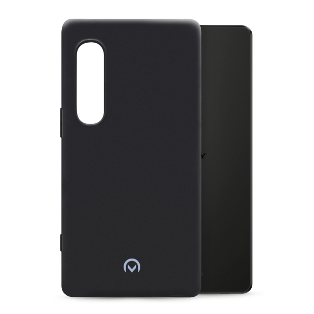 Mobilize Rubber Gelly Case Sony Xperia 1 V Matt schwarz