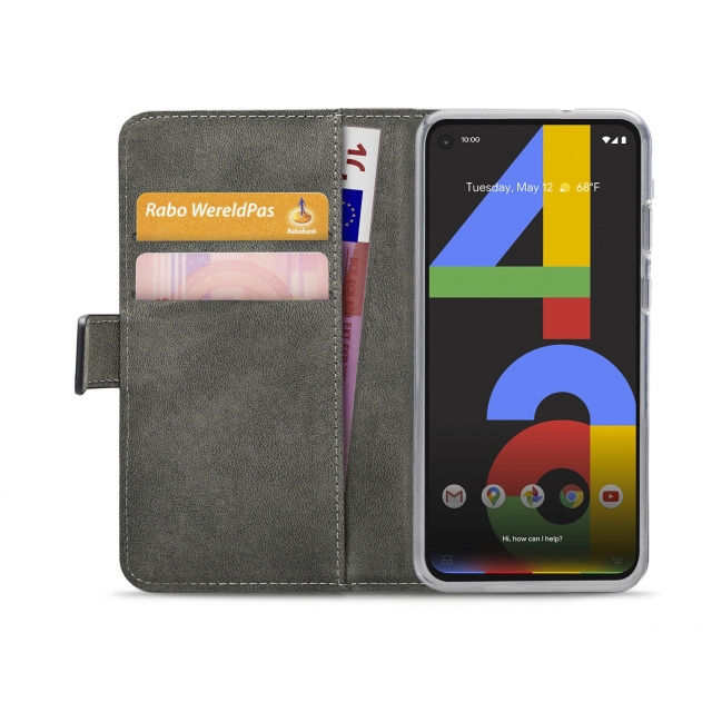 Mobilize Classic Gelly Wallet Book Case Google Pixel 4a 5G schwarz