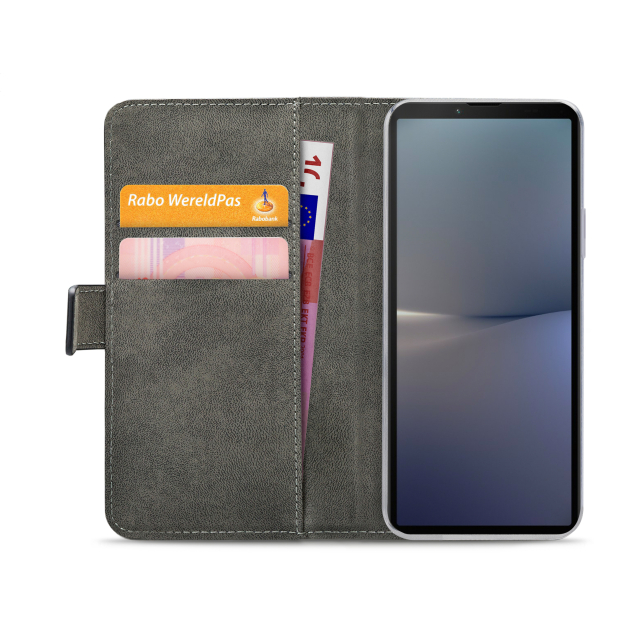 Mobilize Classic Gelly Wallet Book Case Sony Xperia 10 V schwarz