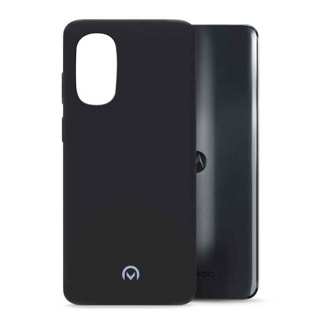 Mobilize Rubber Gelly Case Motorola Moto G82 5G Matt schwarz