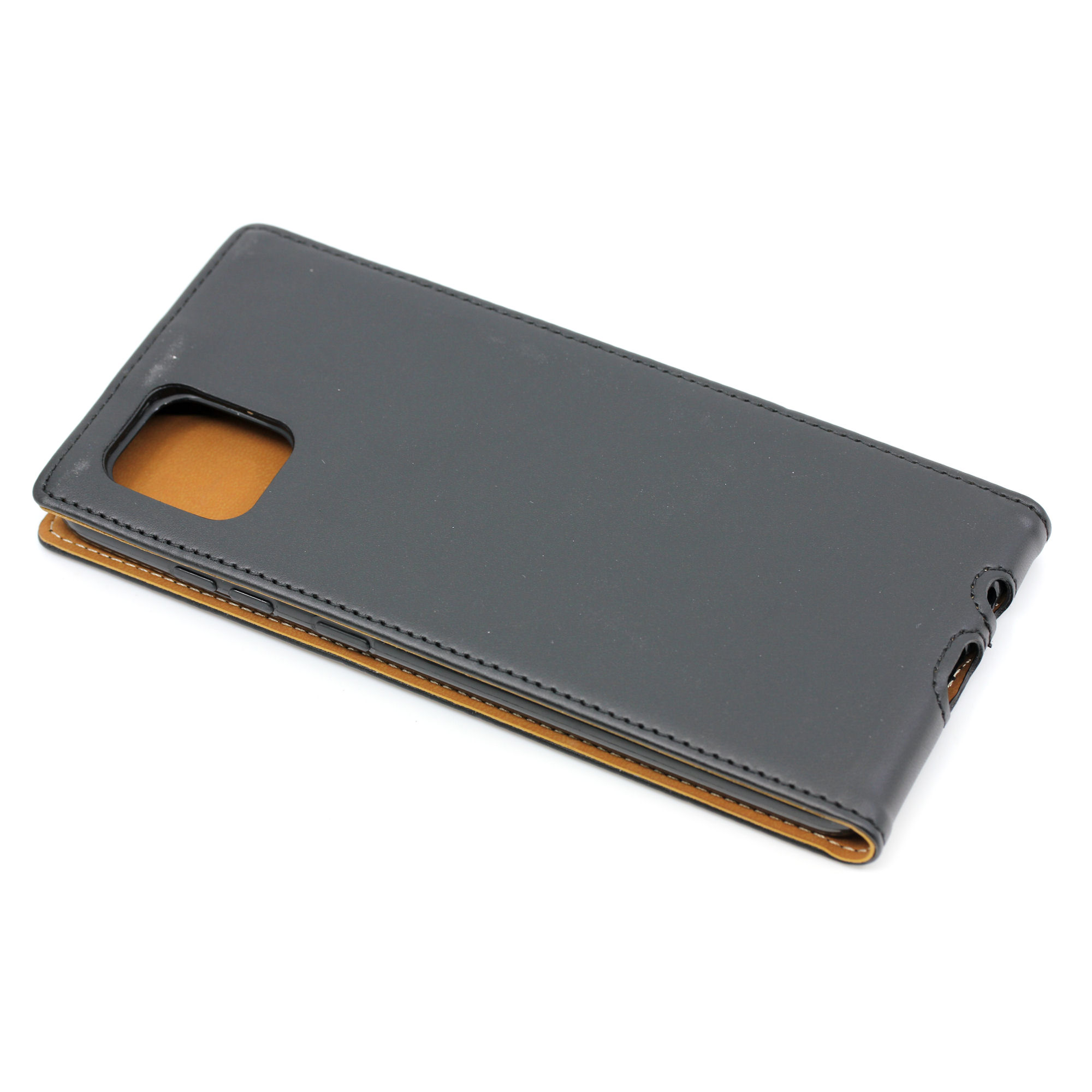 Kunstleder Flipcase Tasche Samsung Galaxy Note 10 Lite N770F schwarz