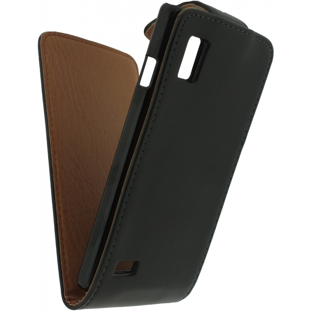Basic Flip Case LG Optimus L9 P760 schwarz