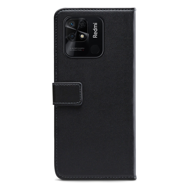 Mobilize Classic Gelly Wallet Book Case Xiaomi Redmi 10C schwarz