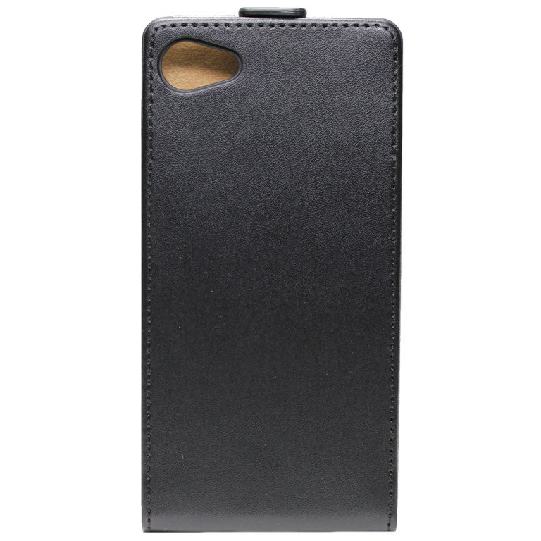 Kunstleder Flipcase Tasche Sony Xperia Z5 Compact schwarz