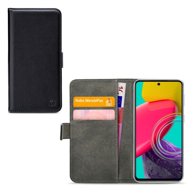Mobilize Classic Gelly Wallet Book Case Samsung Galaxy M53 5G M536B schwarz