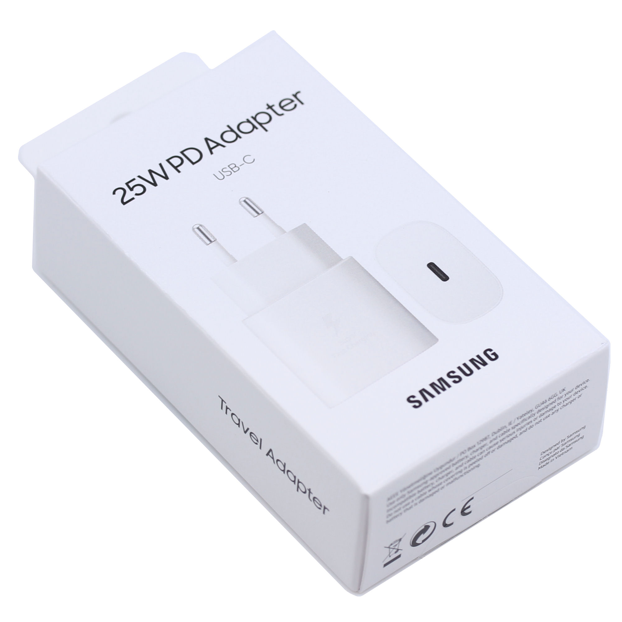 Samsung Ladegerät EP-TA800NWEGEU 25W USB Typ-C weiß