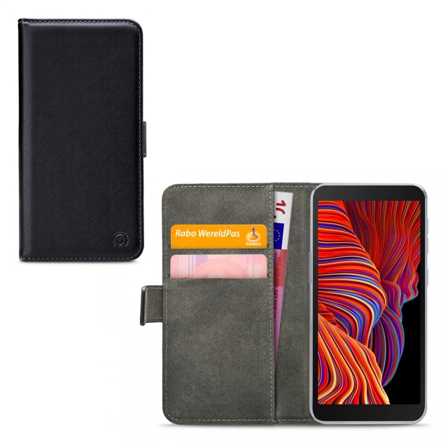Mobilize Classic Gelly Wallet Book Case Samsung Galaxy Xcover 5 Hülle schwarz