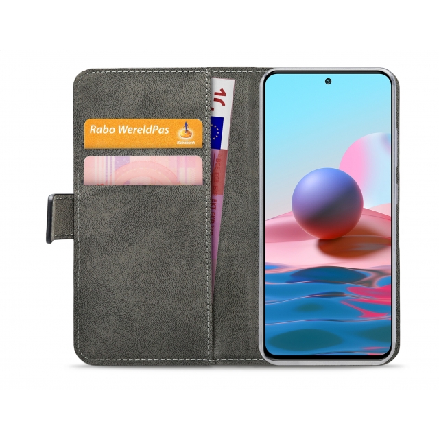 Mobilize Classic Gelly Wallet Book Case Xiaomi Redmi Note 10 5G schwarz