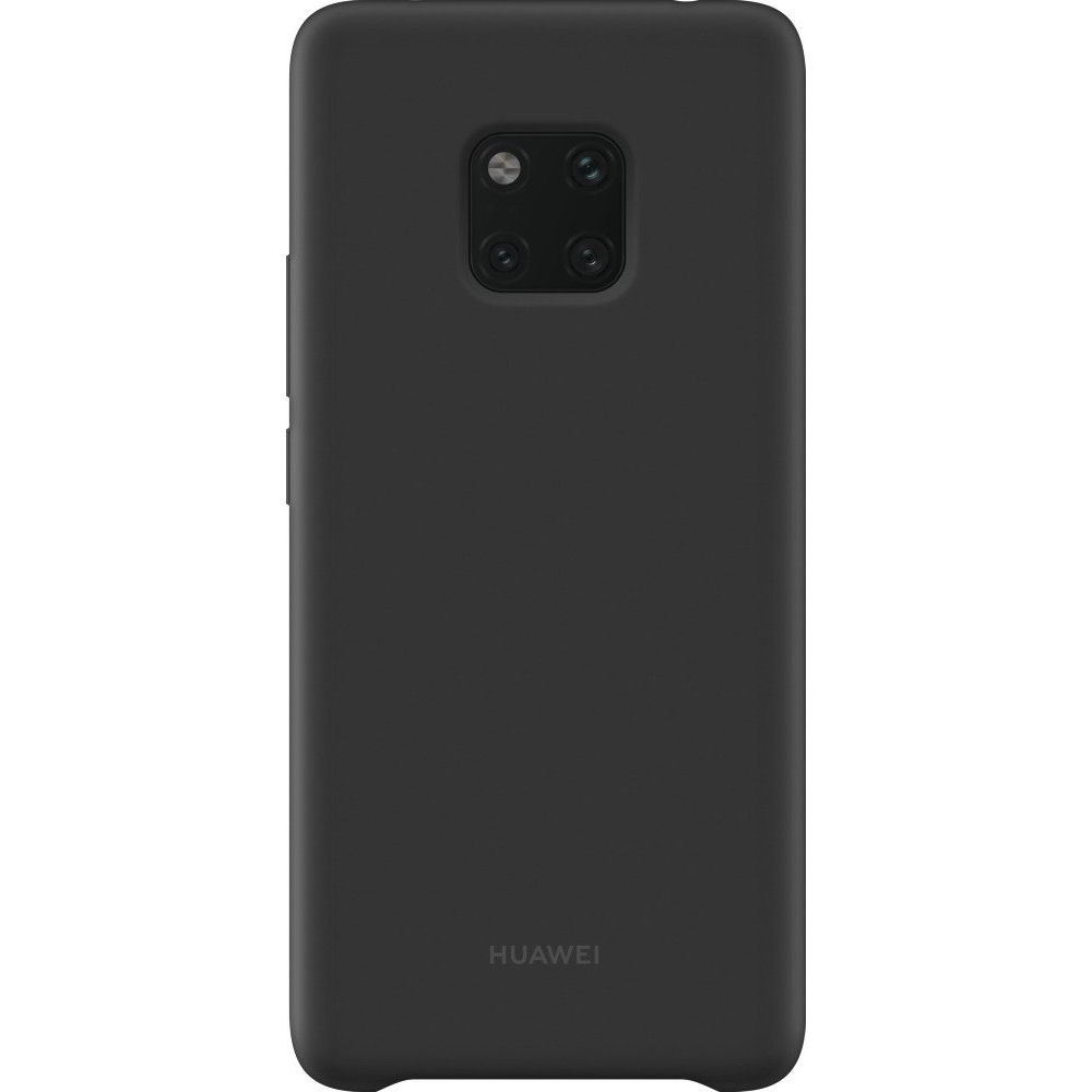 Silicone Case Huawei Mate 20 Pro schwarz