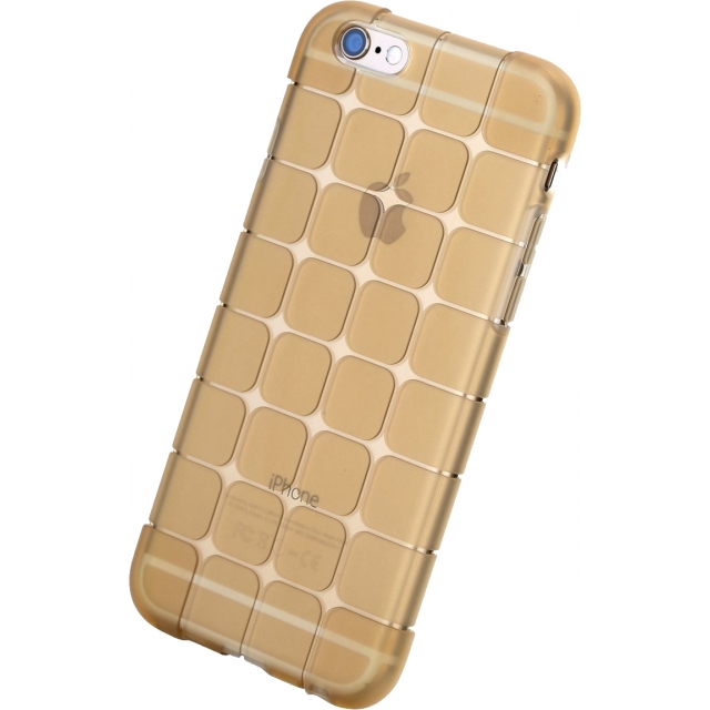Rock Cubee TPU Cover Apple iPhone 6 Plus 6S Plus transparent gold