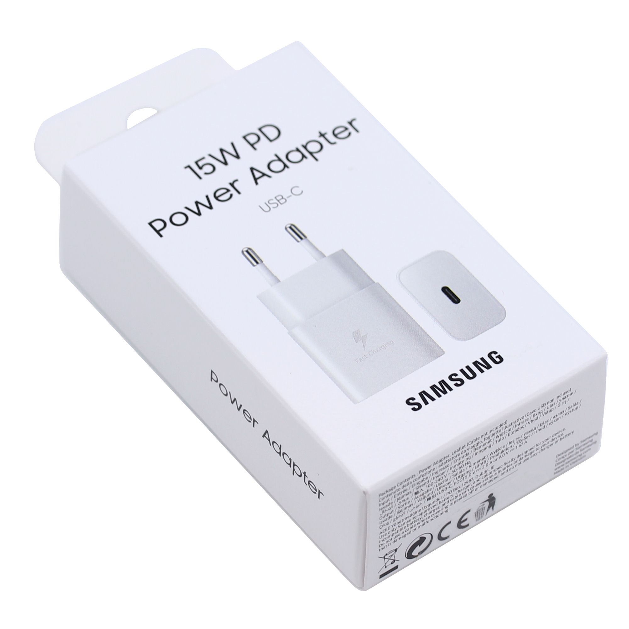 Samsung Ladegerät EP-T1510NWEGEU 15W USB Typ-C weiß