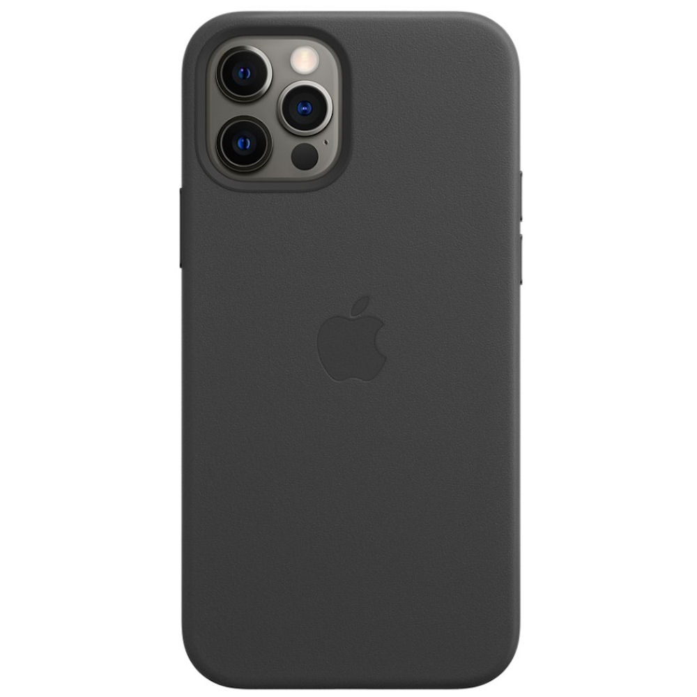 Apple iPhone 12/ 12 Pro Leather Case mit MagSafe MHKG3ZM/A schwarz