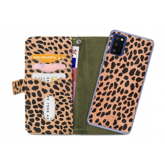 Mobilize 2in1 Gelly Zipper Case Samsung Galaxy A41 A415F Olive/Leopard