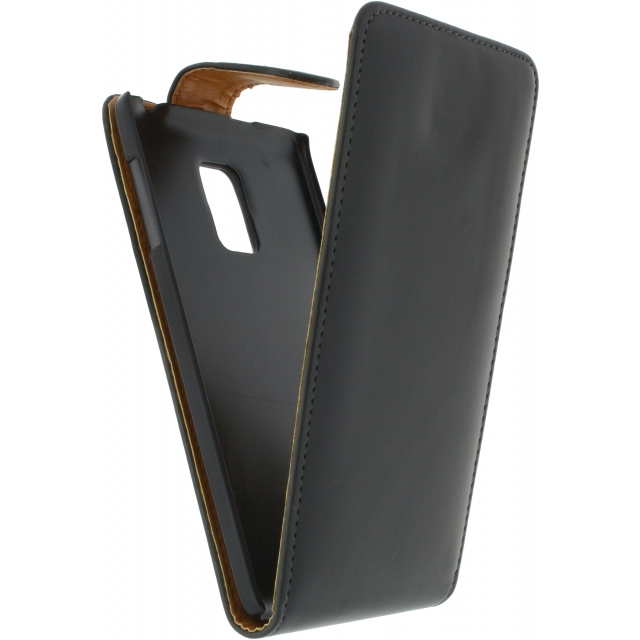 Basic Flip Case Samsung Galaxy Note Edge schwarz