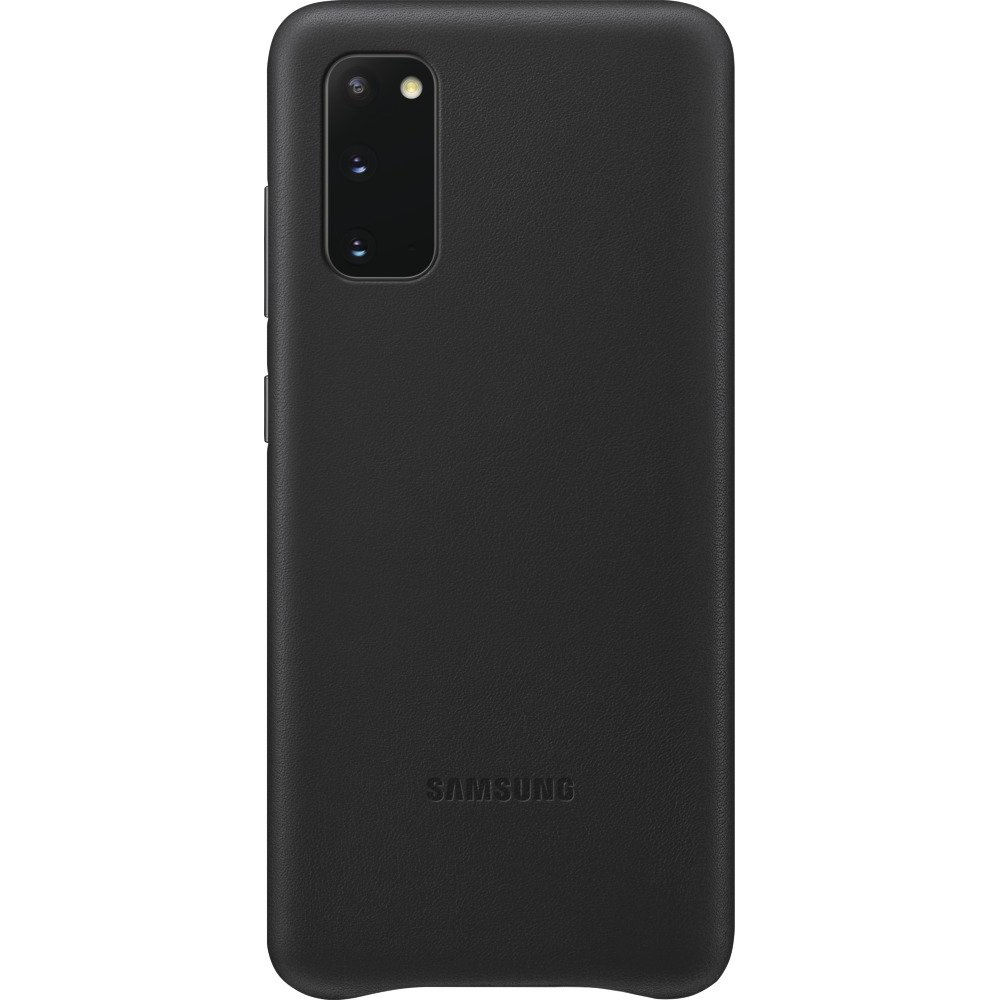 Leather Cover Samsung Galaxy S20 G980F EF-VG980LB schwarz