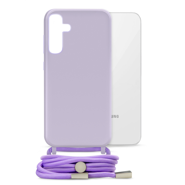 Mobilize Lanyard Gelly Case for Samsung Galaxy S23 FE S711B Pastel Purple