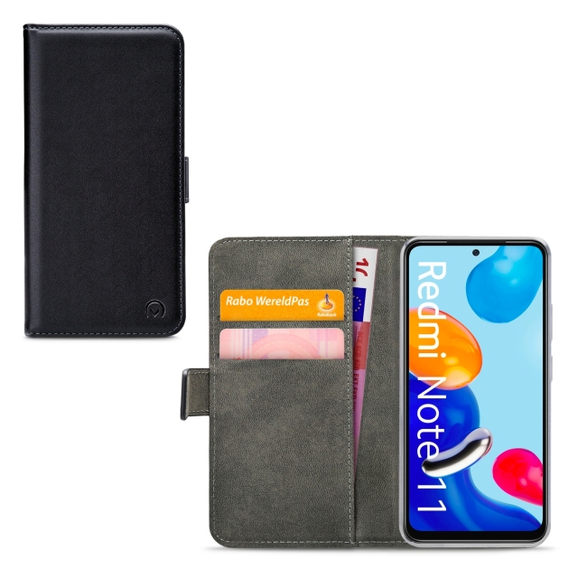 Mobilize Classic Gelly Wallet Book Case Xiaomi Redmi 10/ 10 2022  schwarz