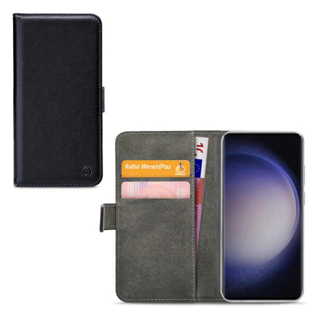 Mobilize Classic Gelly Wallet Book Case Samsung Galaxy S23 Ultra S918B schwarz