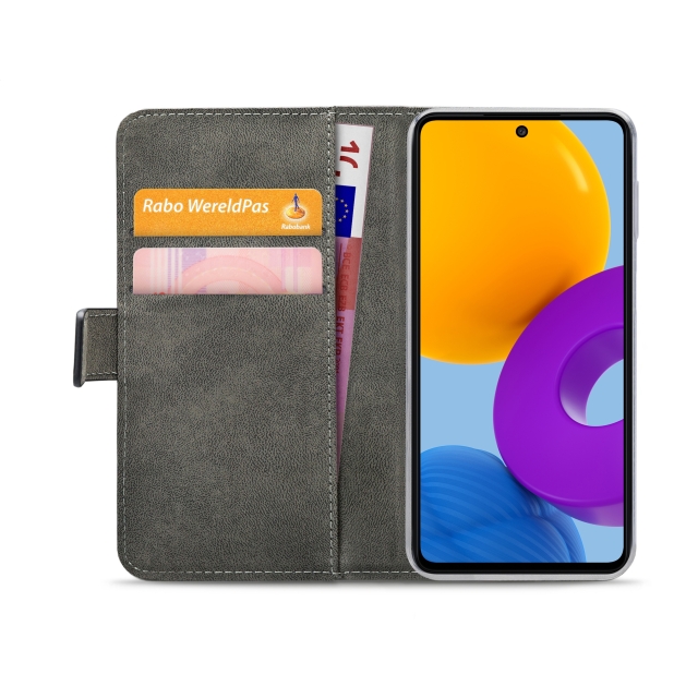 Mobilize Classic Gelly Wallet Book Case Samsung Galaxy M52 5G M526B schwarz