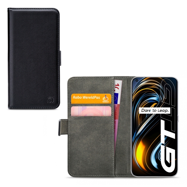 Mobilize Classic Gelly Wallet Book Case realme GT 5G schwarz