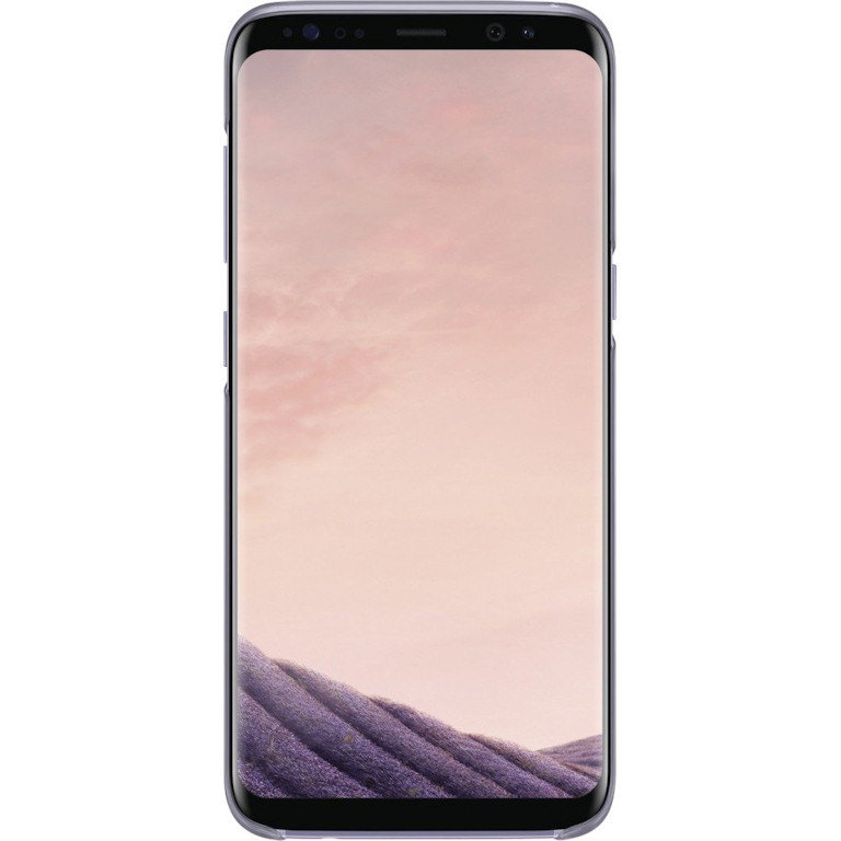 Clear Cover Samsung Galaxy S8 G950F EF-QG950CV Lila