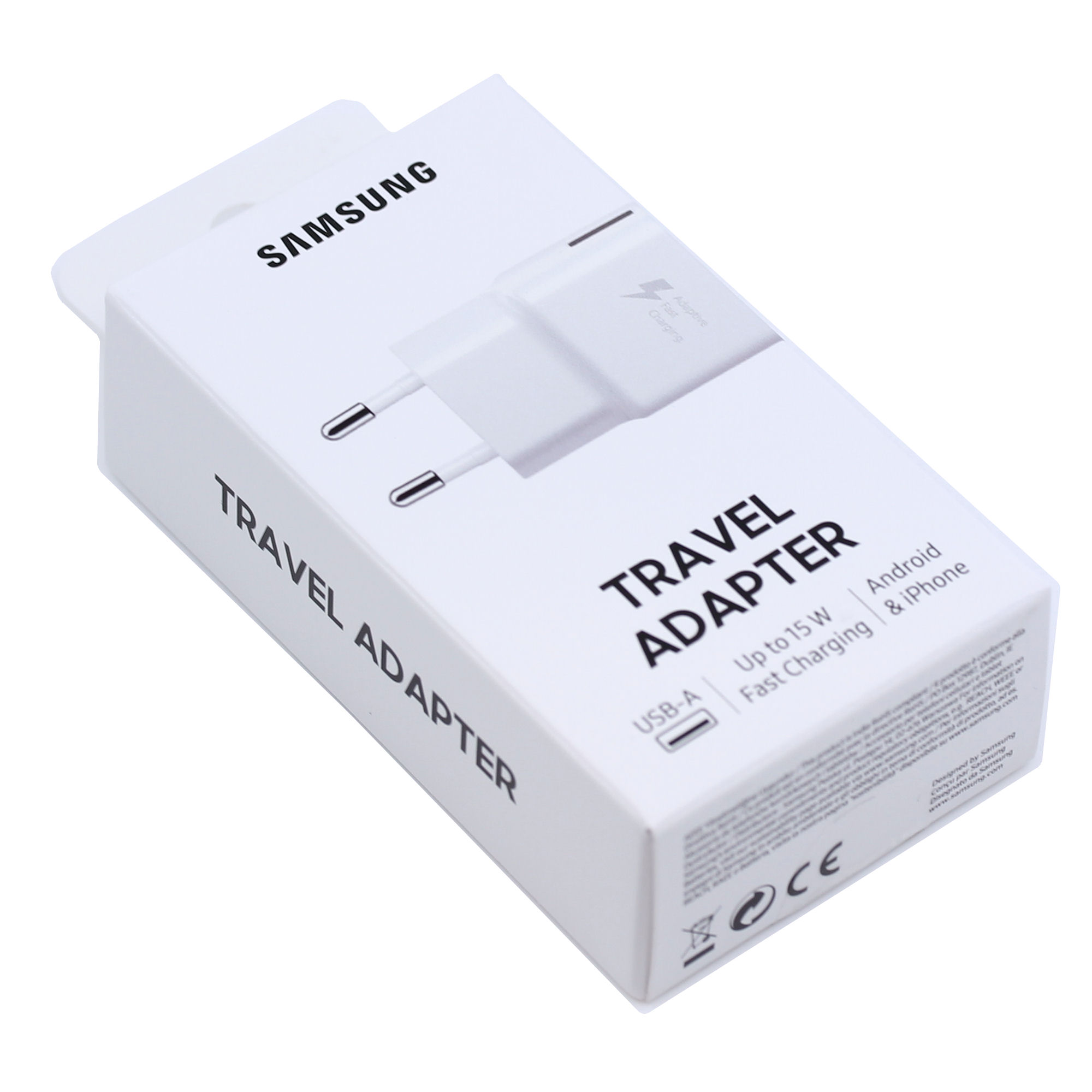 Ladegerät Samsung Original USB-A EP-TA20EWENGEU weiß Blister